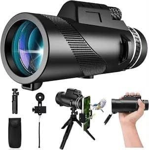 Telescopio Monocular de Alta Precisión – Visión Clara HD, Alcance Superior y Exploración Profesional 🔭✨